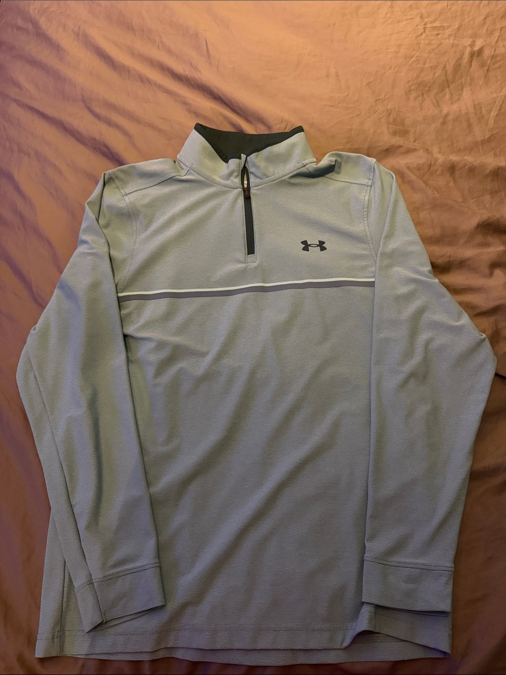 Under Armour Golf Striped 1/4 Zip